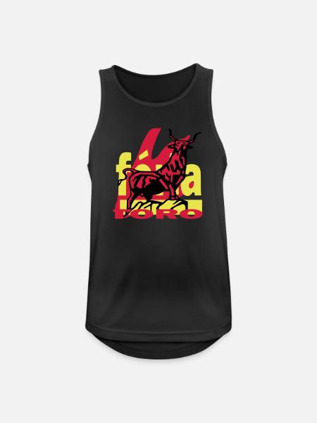 Feria 2 - Men's Breathable Tank Top - black
