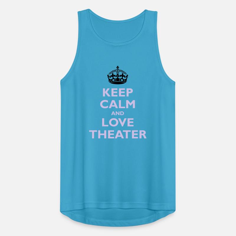 Keep Calm & Love Theater Débardeur respirant Homme
