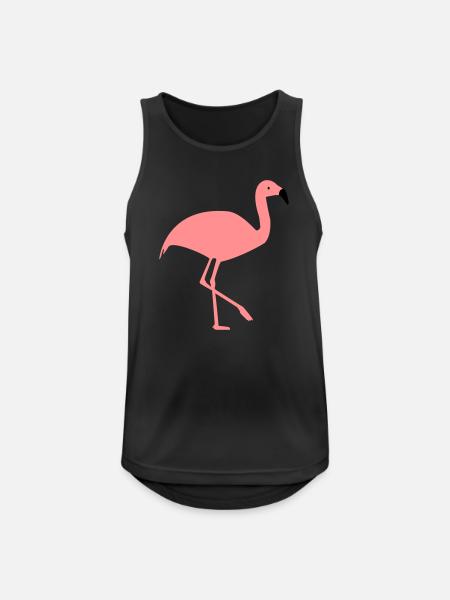 flamingo - Andningsaktiv tanktopp herr - svart