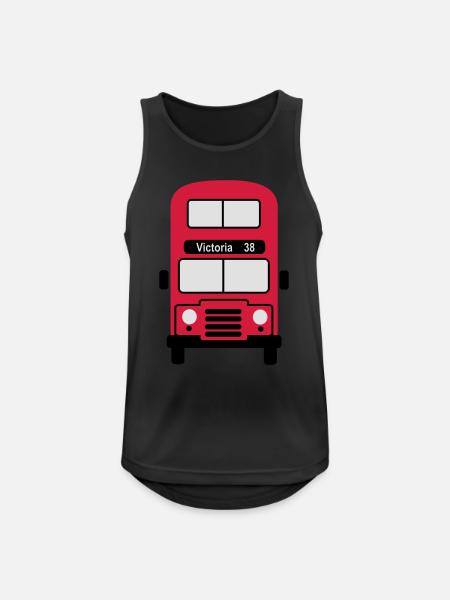 Londres - Débardeur respirant Homme - noir