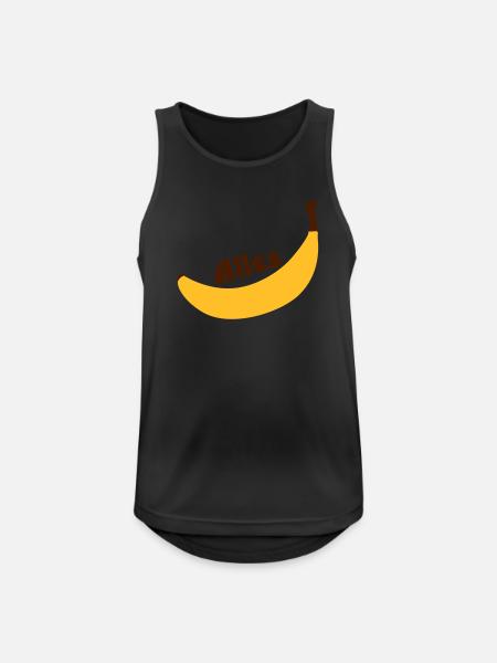 all banana - Men's Breathable Tank Top - black