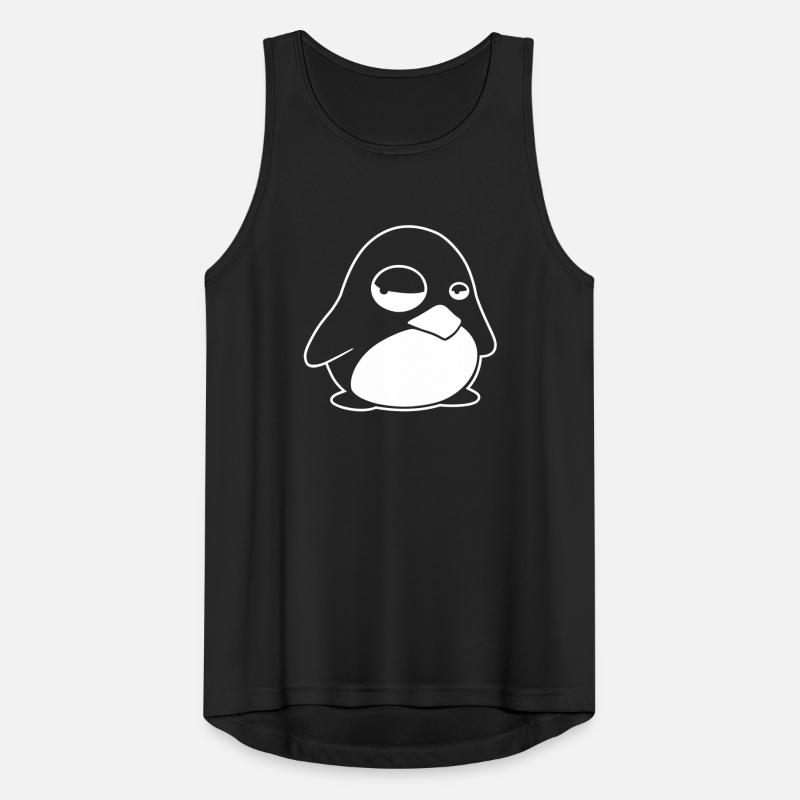 TUX Pinguin, LINUX Débardeur respirant Homme