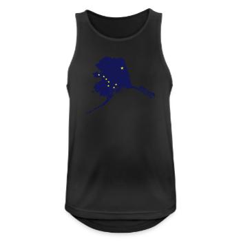 Alaska - Men's Breathable Tank Top - black - Front - Nick (188cm)