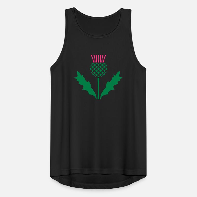 Scottish Thistle Men's Breathable Tank Top