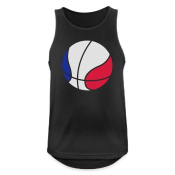 Basketball - Débardeur respirant Homme - noir - Devant - Nick (188cm)