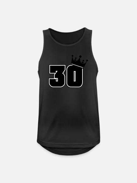 30 - Men's Breathable Tank Top - black