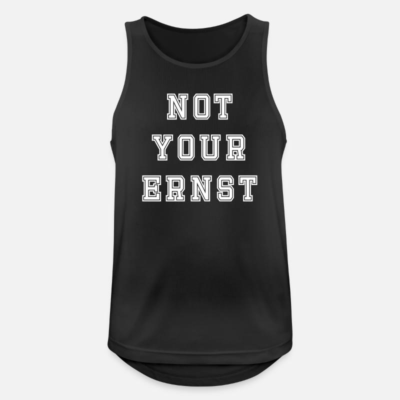 Not your Ernst Design - Men's Breathable Tank Top - black