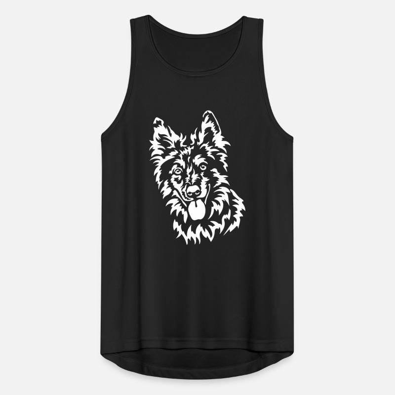 Tiger Head "Black Edition" Men's Breathable Tank Top