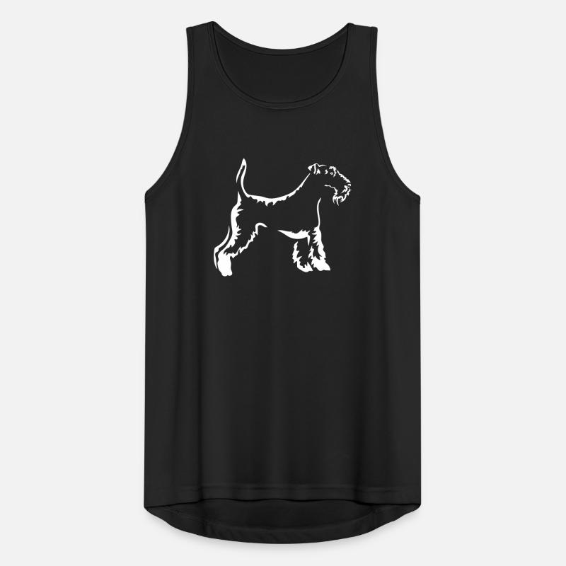 Fox Terrier "Black Edition" Men's Breathable Tank Top