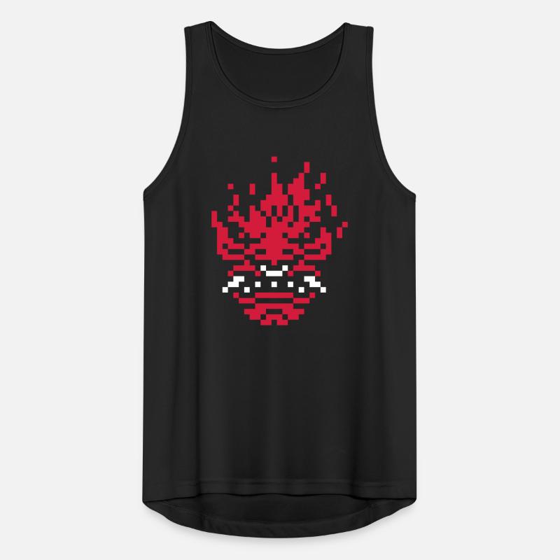 Oni pixel 8 bits Débardeur respirant Homme