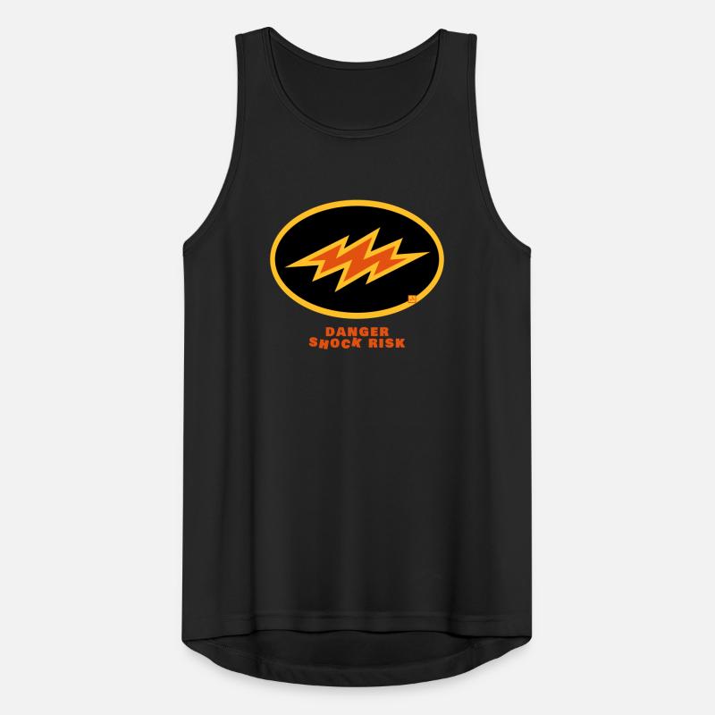 shock risk Men's Breathable Tank Top
