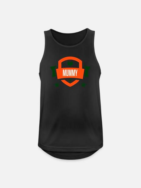 Maman d'Amour - Mother's Day - Men's Breathable Tank Top - black