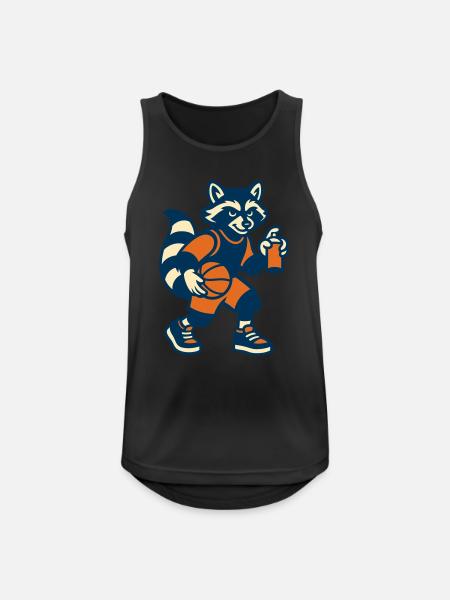 Street Badger - Men's Breathable Tank Top - black
