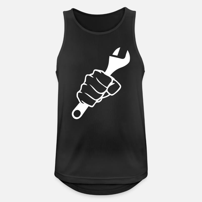 Fists and Screwdriver Force - Men's Breathable Tank Top - black