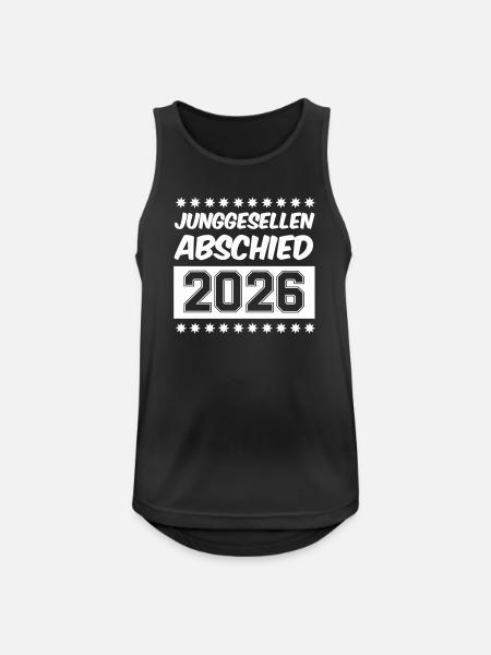 Hen Party 2026 - Men's Breathable Tank Top - black