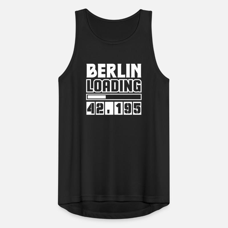 Berlin Loading 42.195 Männer Tank Top atmungsaktiv