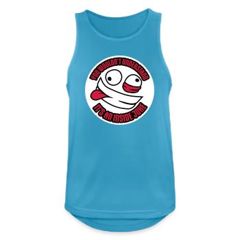 You Wouldn't Understand It's An Inside Joke Spruch - Männer Tank Top atmungsaktiv - Saphirblau - Vorne - Nick (188cm)