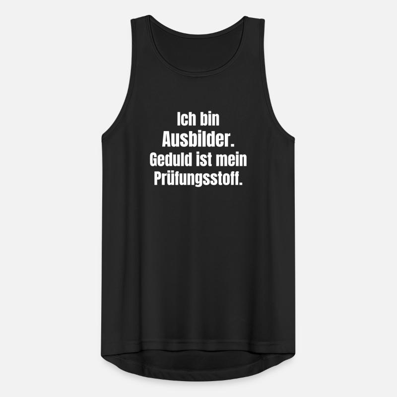 Patience as exam material Instructor Men's Breathable Tank Top