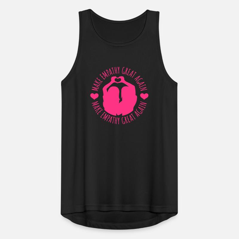 Make Empathy Great Again Politisch Statement Hoffn Männer Tank Top atmungsaktiv