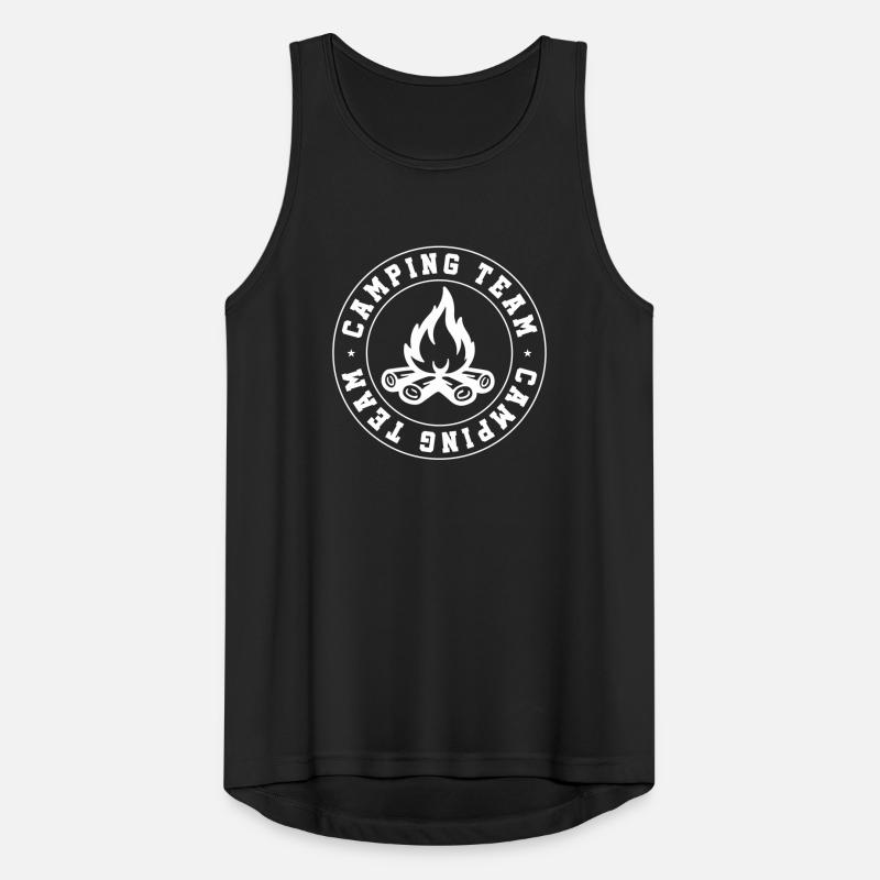 Équipe de camping Feu de camp Débardeur respirant Homme