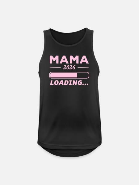 Mama 2026 Loading... - Men's Breathable Tank Top - black