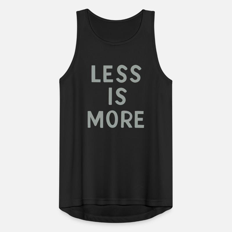 Less is More Men's Breathable Tank Top
