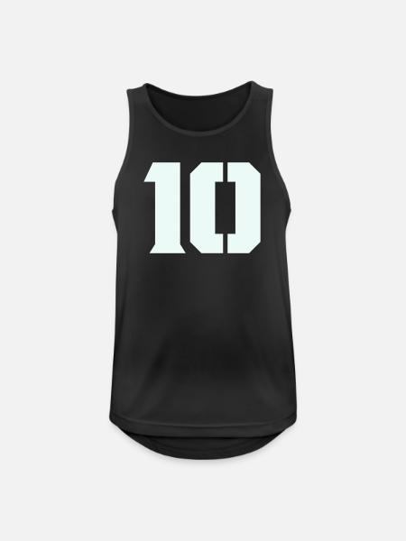 10- - Débardeur respirant Homme - noir