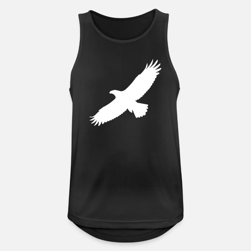 Eagle - Men's Breathable Tank Top - black