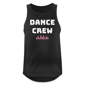 Dance Crew Dance Team Hip Hop Group Street Dance - Débardeur respirant Homme - noir - Devant - Nick (188cm)