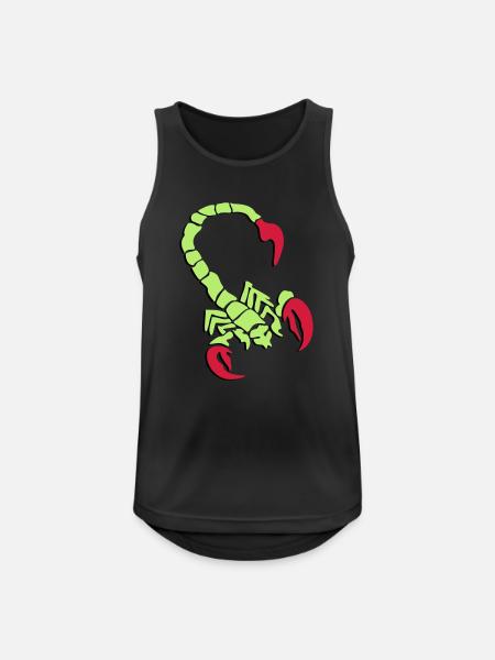 skorpion_01_3d_rot_2 - Men's Breathable Tank Top - black