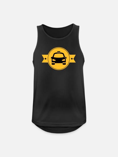 Taxi - Men's Breathable Tank Top - black
