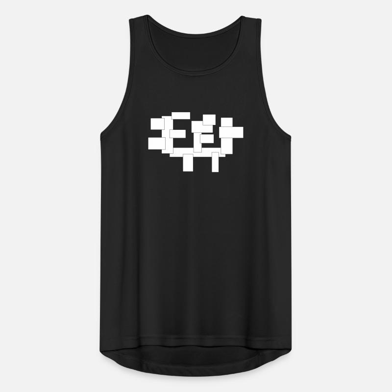rectangles simplement des carrés en composition Débardeur respirant Homme