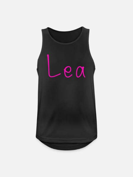 Léa - Débardeur respirant Homme - noir