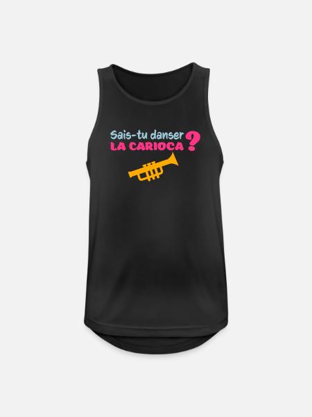 carioca - Débardeur respirant Homme - noir