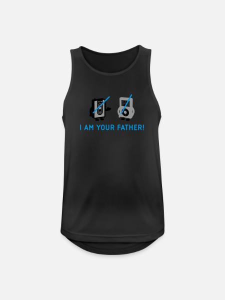 vs pod - Männer Tank Top atmungsaktiv - Schwarz