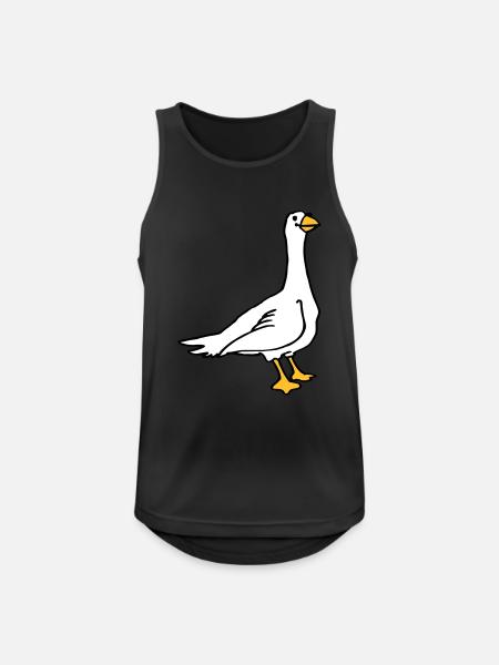 Goose - Men's Breathable Tank Top - black