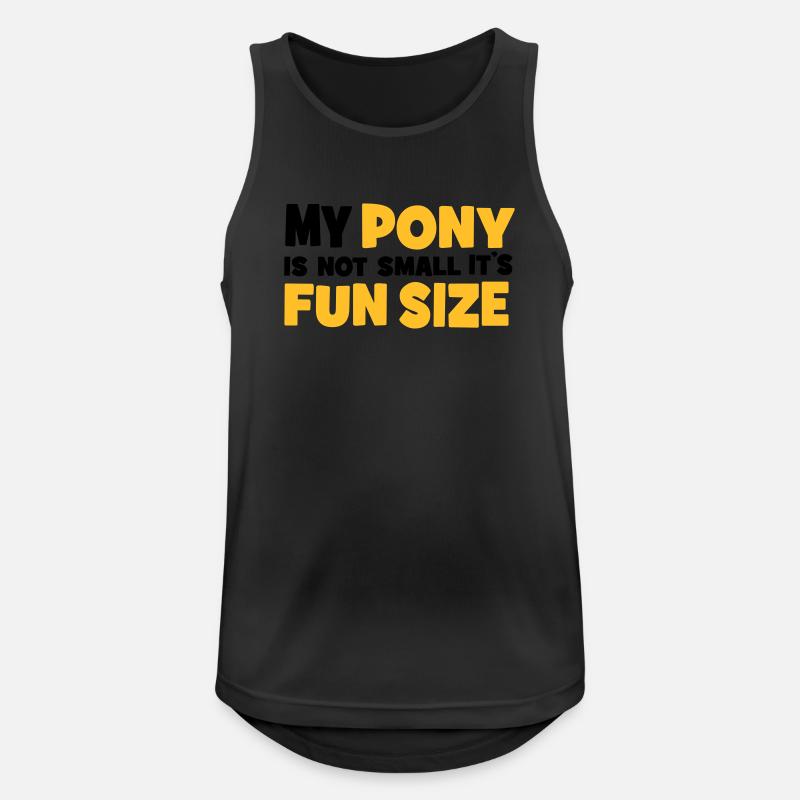 pony - Men's Breathable Tank Top - black