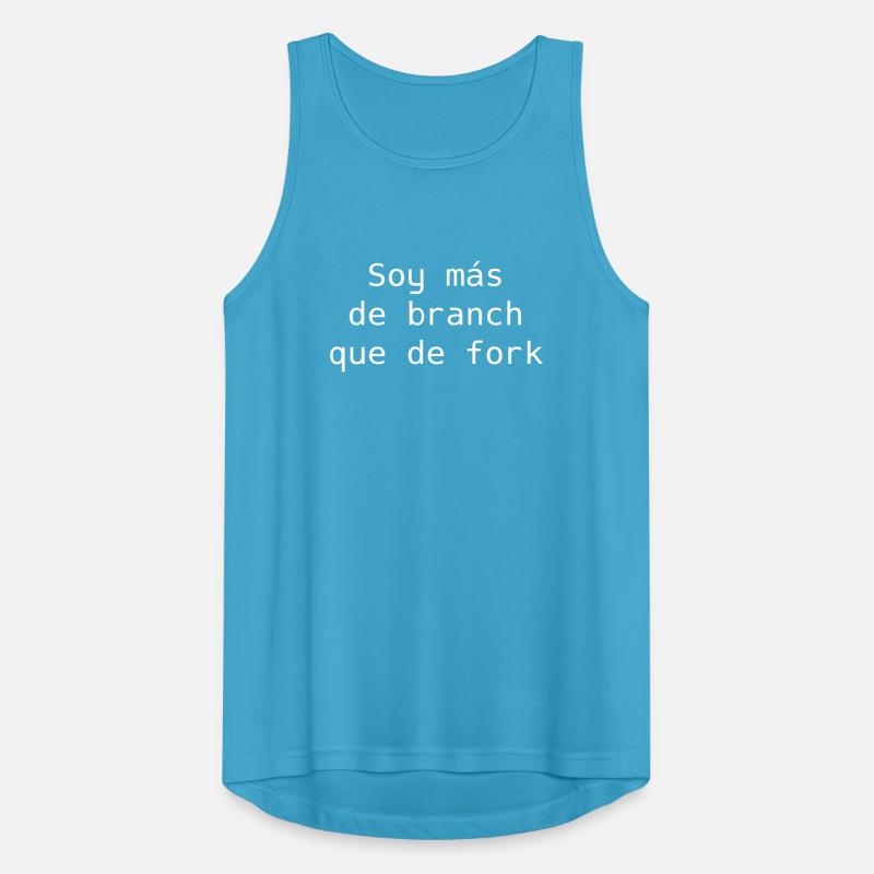 Ich bin eher ein Ast als eine Gabel Männer Tank Top atmungsaktiv