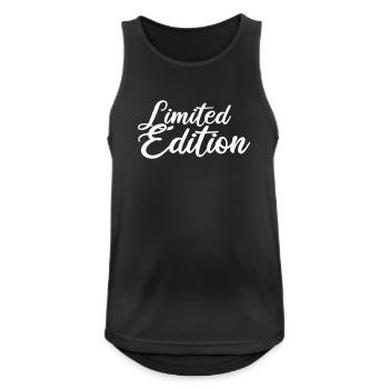 Limited edition - Men's Breathable Tank Top - black - Front - Nick (188cm)