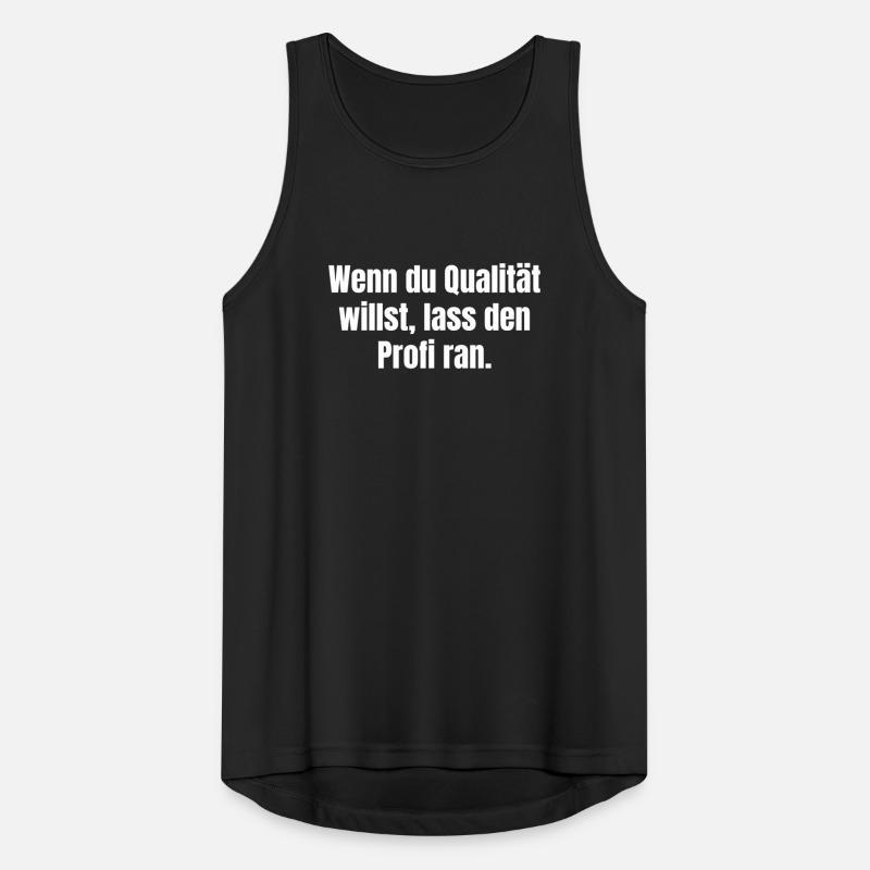 Affiche de faute de frappe de qualité professionnelle Débardeur respirant Homme