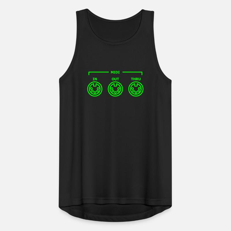 general midi Men's Breathable Tank Top