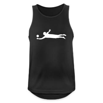 Beach-volley - Débardeur respirant Homme - noir - Devant - Nick (188cm)