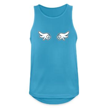 Angel wings - Men's Breathable Tank Top - sapphire blue - Front - Nick (188cm)