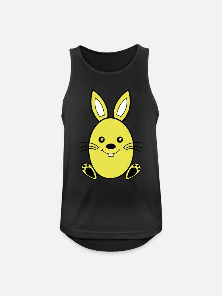 Easter Bunny - Men's Breathable Tank Top - black