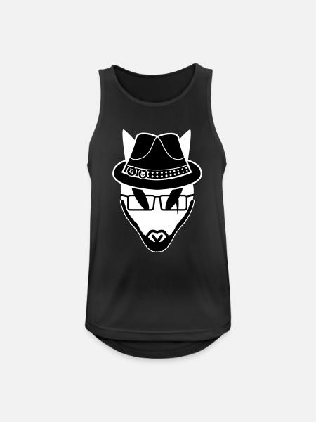 Zeu Ekuroeil Whisperer - Men's Breathable Tank Top - black