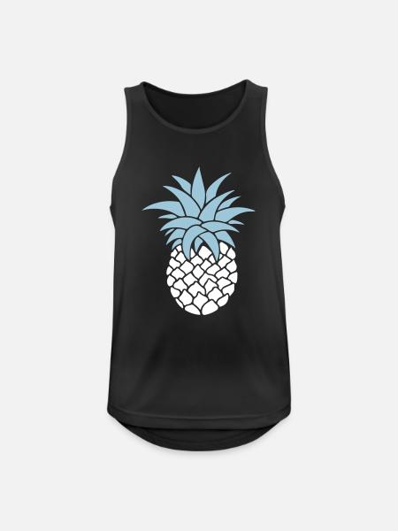 ANANAS STYLIZED - Men's Breathable Tank Top - black