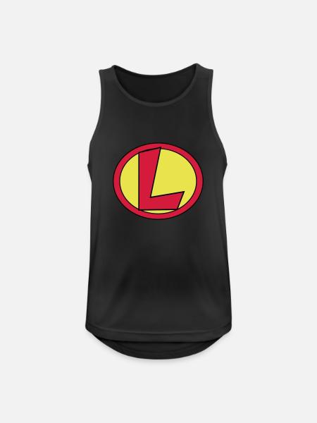 Super, Superheld, Superheldin, Hero, L - Men's Breathable Tank Top - black