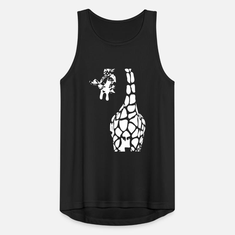 giraffe Männer Tank Top atmungsaktiv