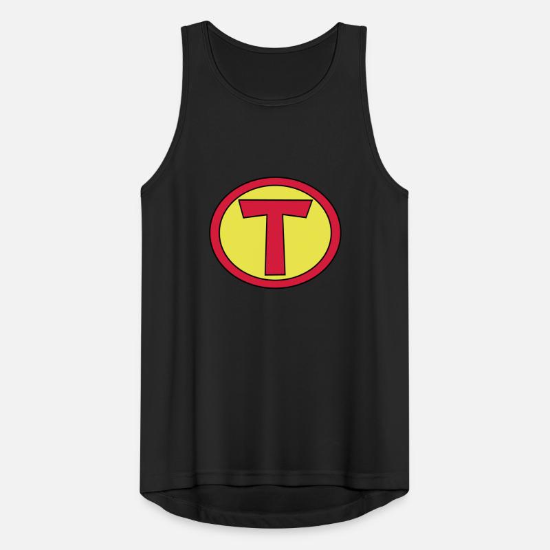 Super, Superheld, Superheldin, Hero, T Débardeur respirant Homme