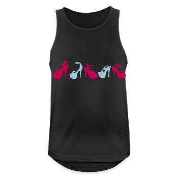 shoes - Men's Breathable Tank Top - black - Front - Nick (188cm)